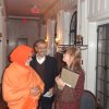 taking leave - poojya swamiji with the director-asm